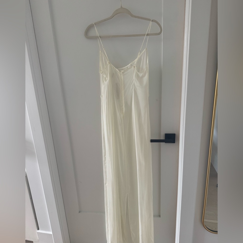 Skims Romance Long Slip Dress - M - Ivory - NWT - Picture 3 of 4